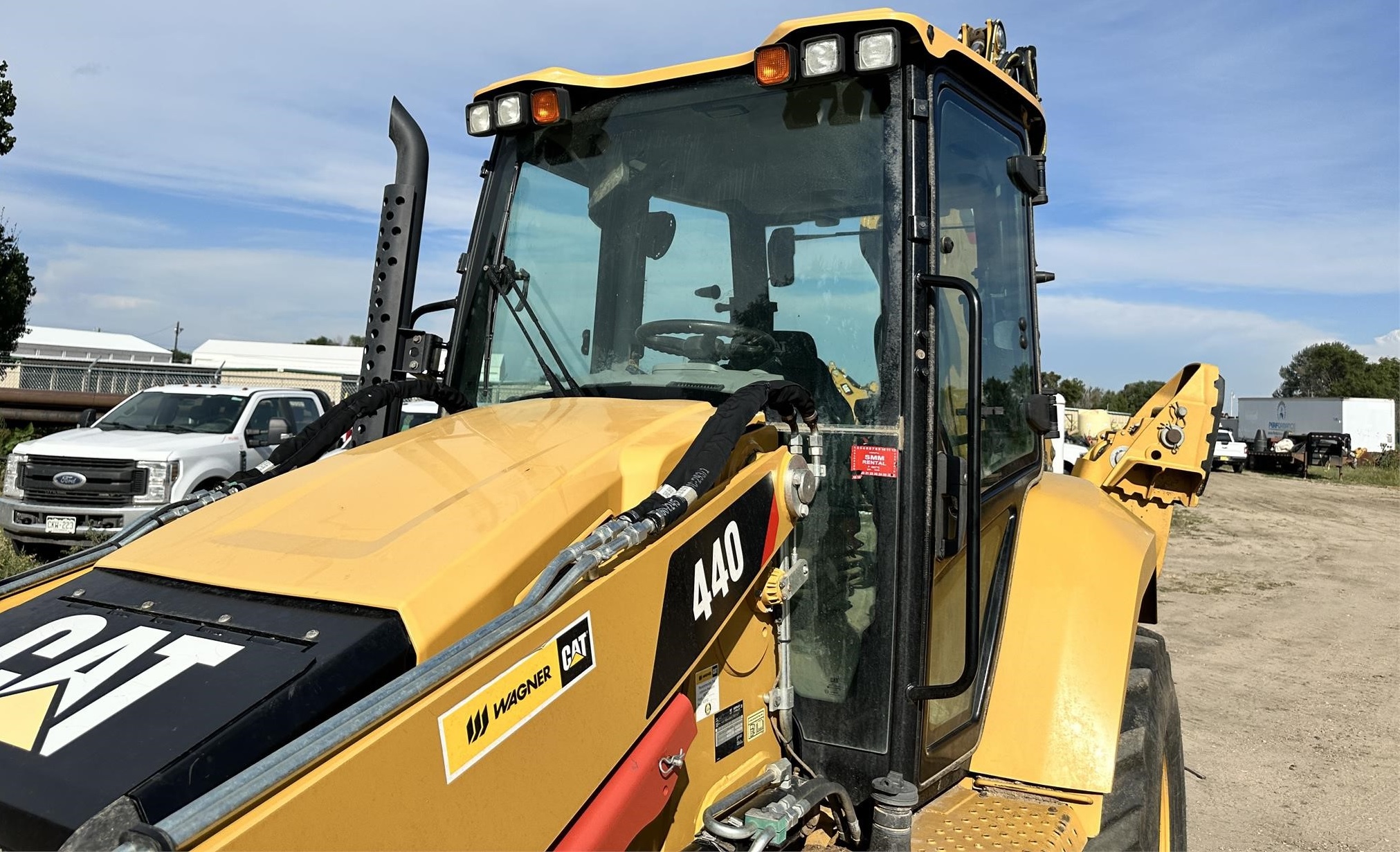 Caterpillar Backhoe Loader | Cabbed Backhoe Rental