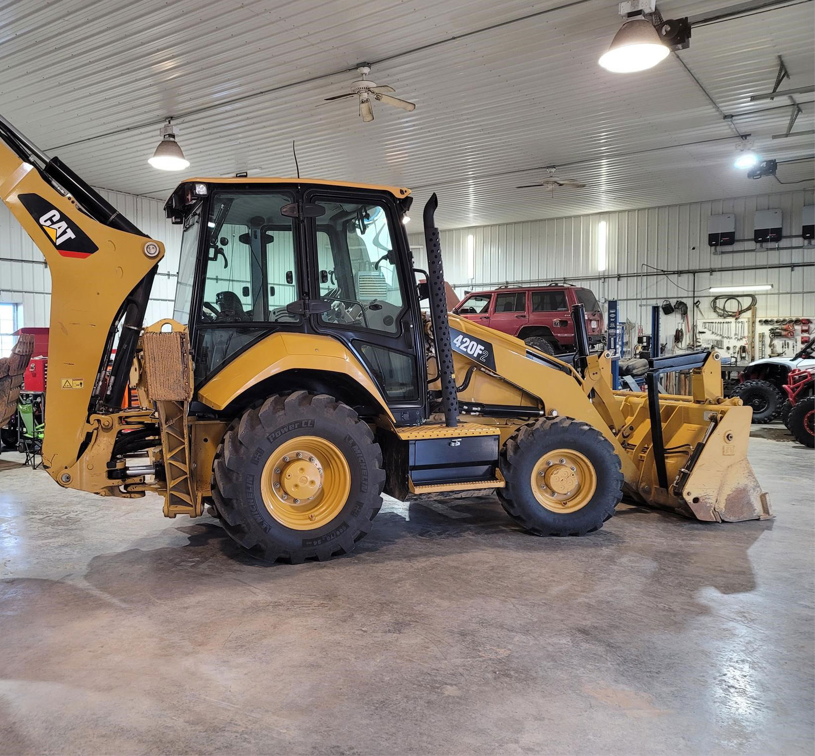 Blue Telehandler | Equipment Rental