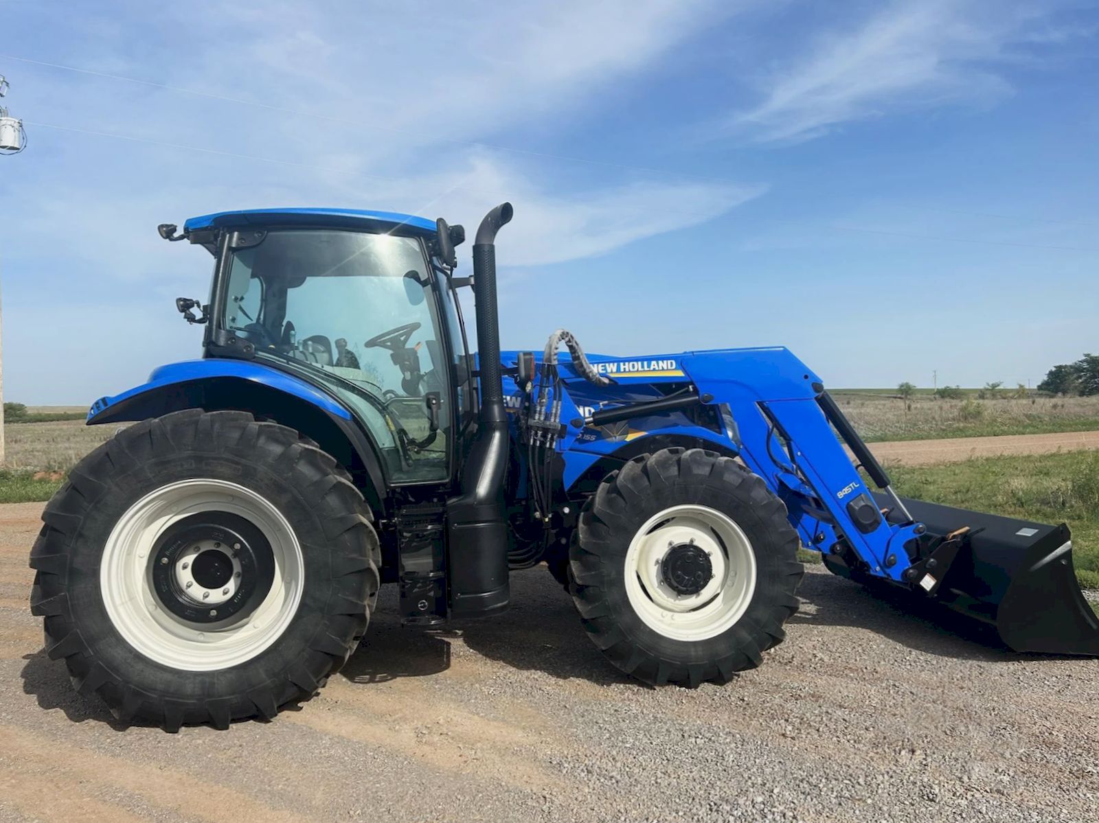 Blue Telehandler | Equipment Rental