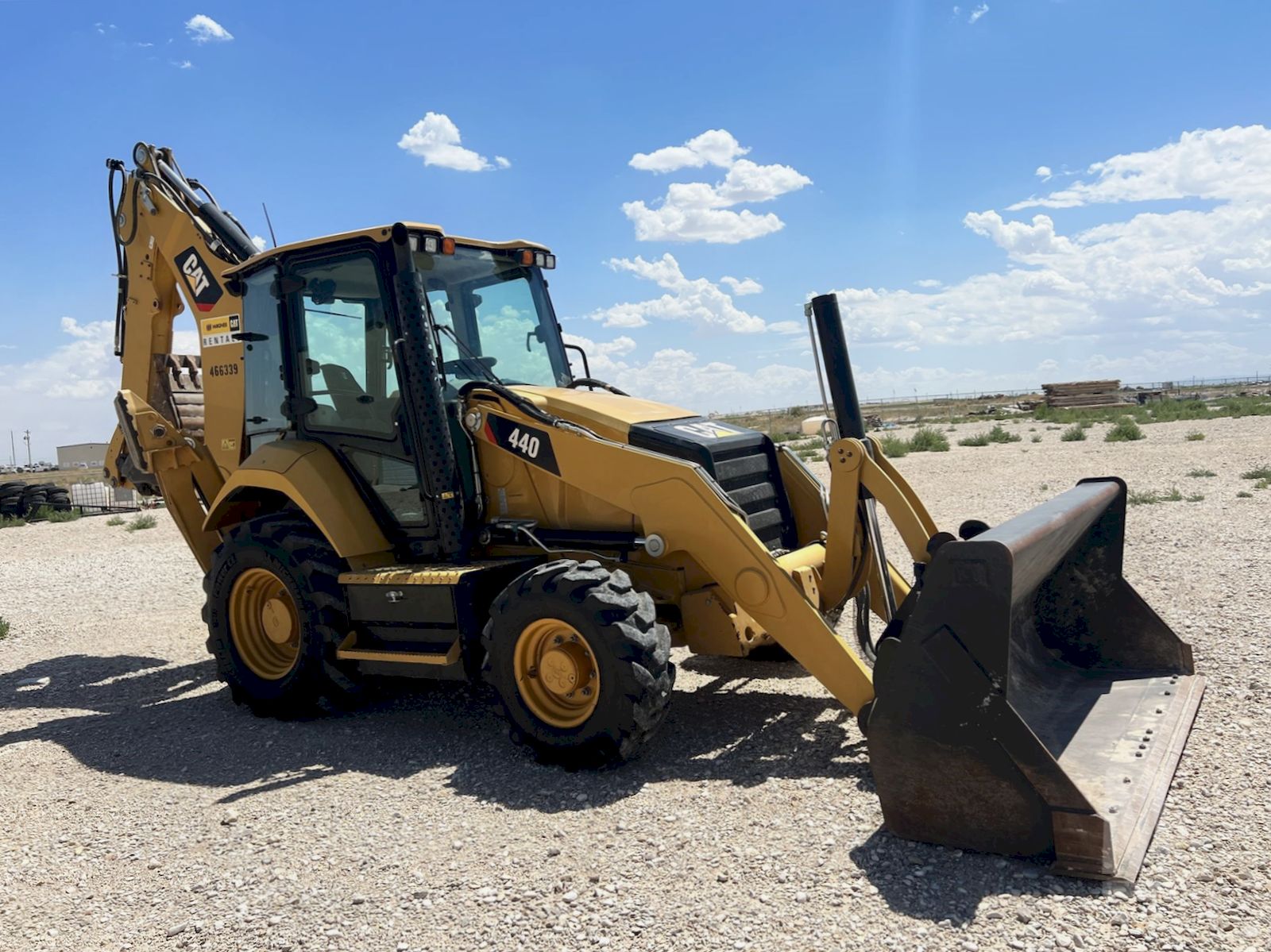 Blue Telehandler | Equipment Rental