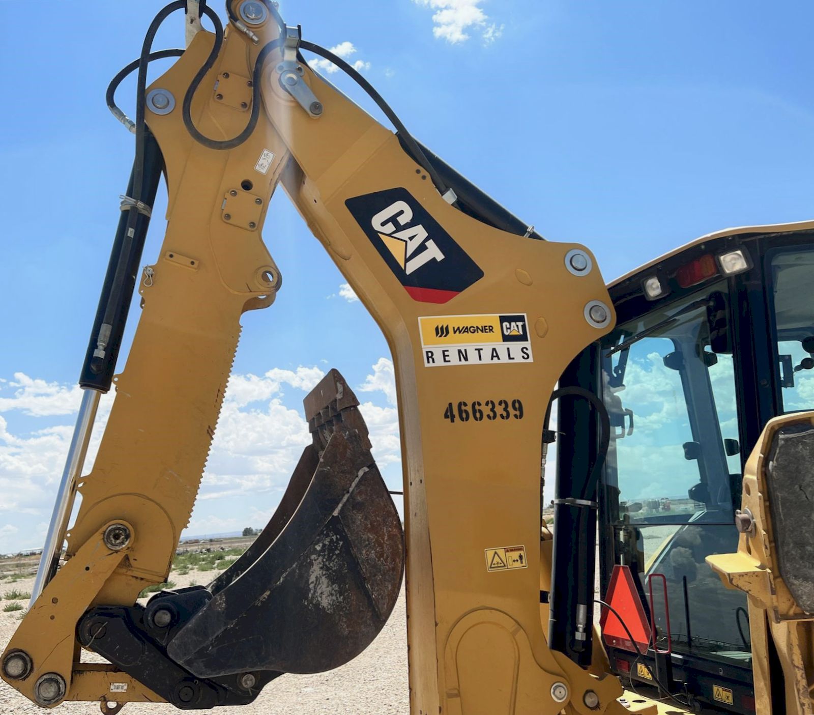 Caterpillar Backhoe Loader | Cabbed Backhoe Rental