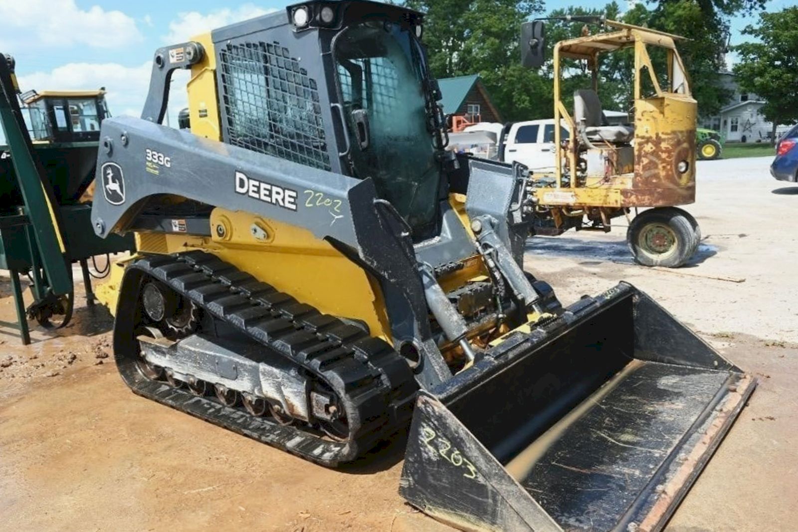 Blue Telehandler | Equipment Rental